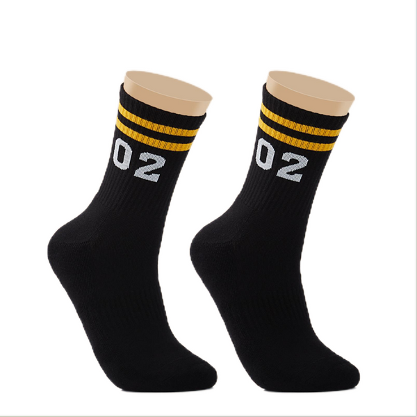 2-Pack Semi-terry 02 Sport Cotton Socks for Men